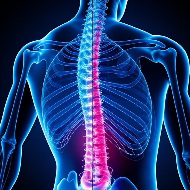 Biomechanika ruchu jądra miażdżystego w krążku międzykręgowym: zdrowy vs. patologiczny krążek
